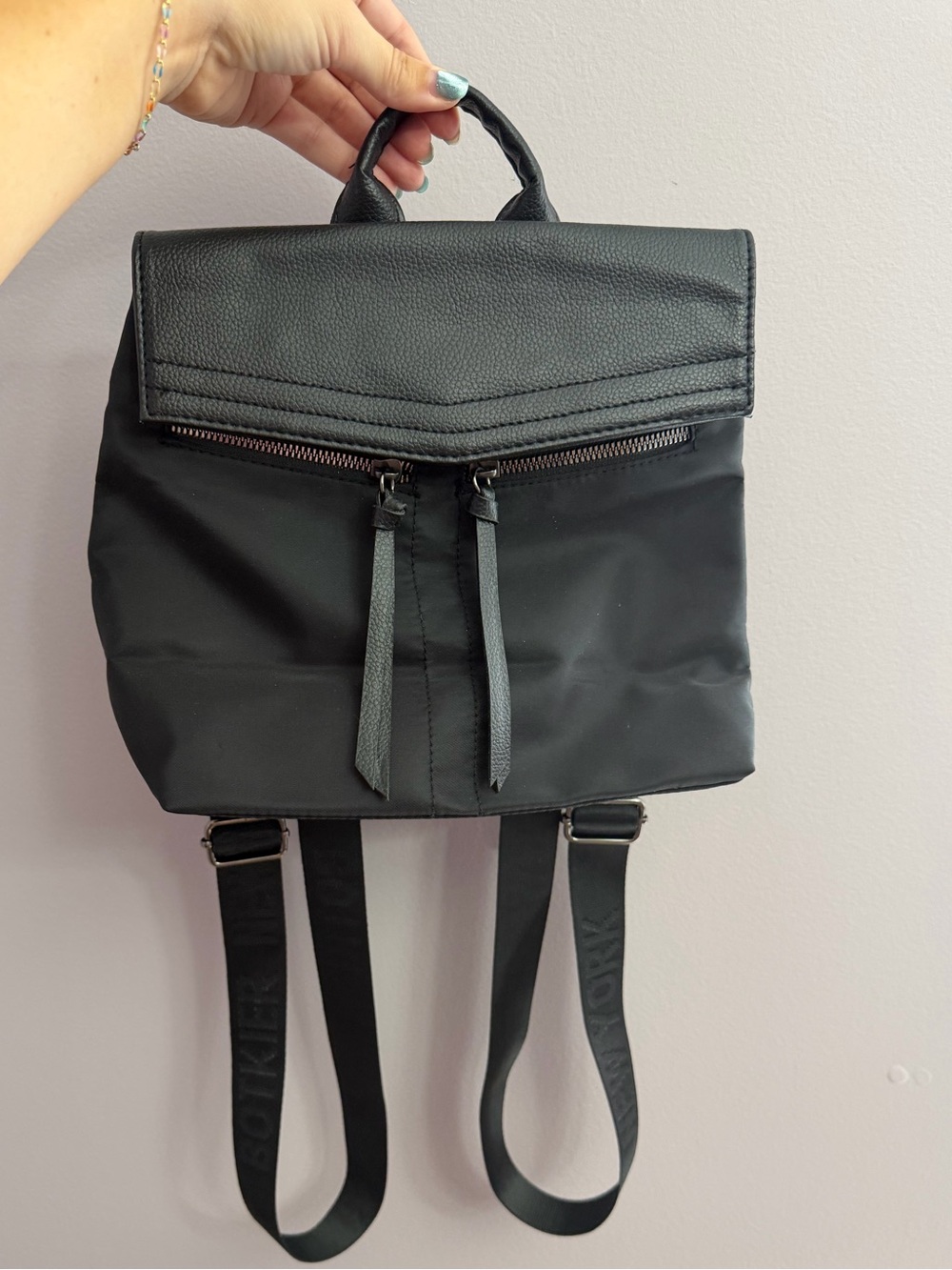 Black Botkier Backpack - Sleek Everyday Bag